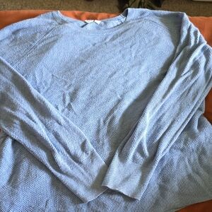 GAP Men's Sky Blue Crewneck Sweater